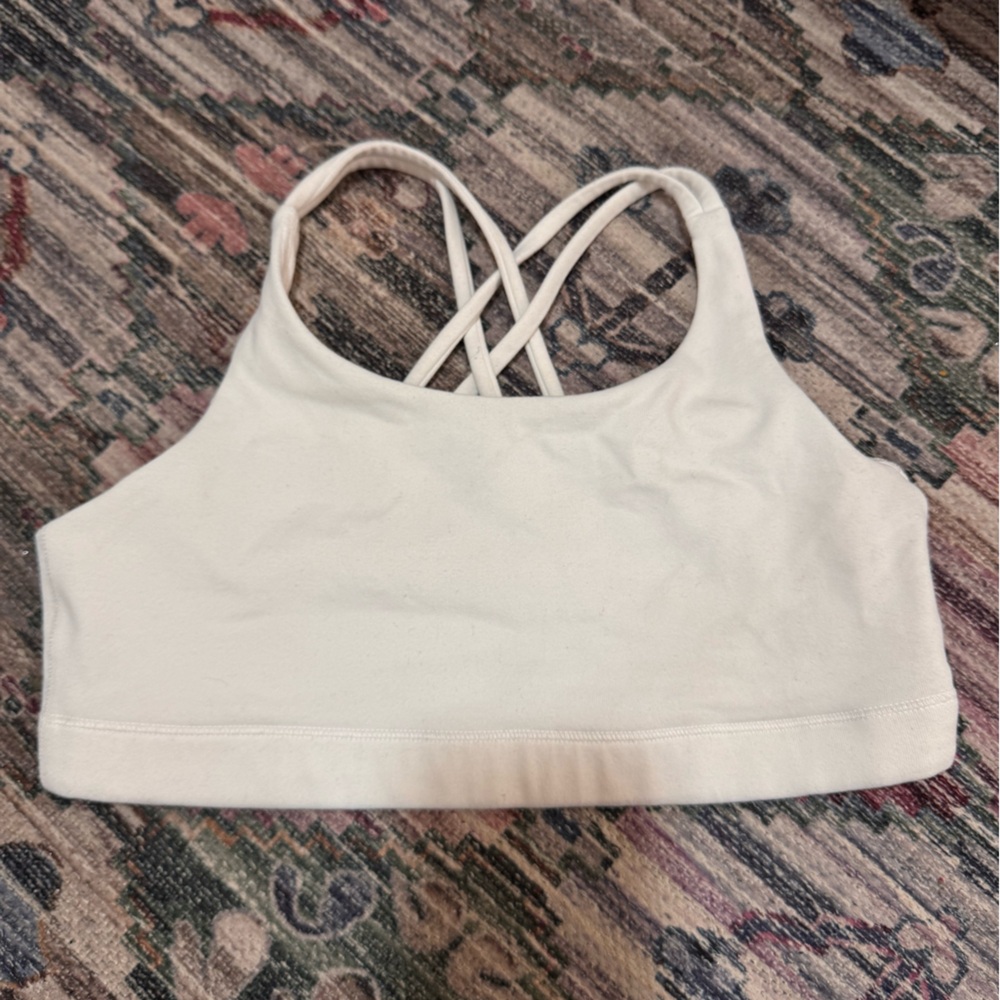 Athleta White Sports Bra